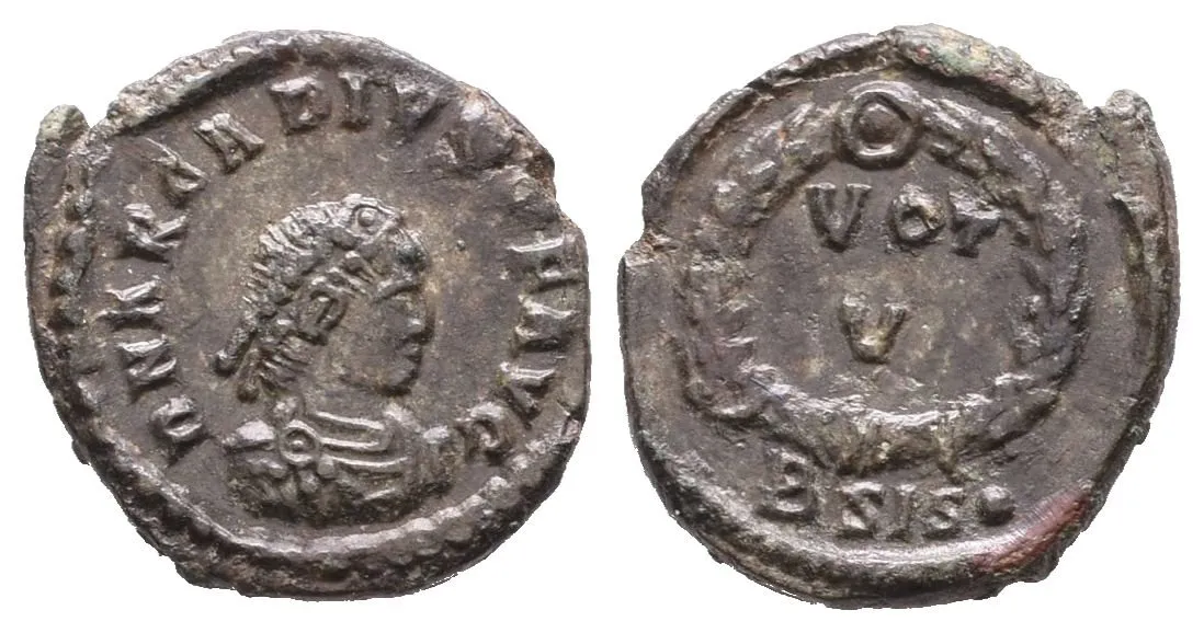 Arcadius, follis, Siscia, RIC IX 18