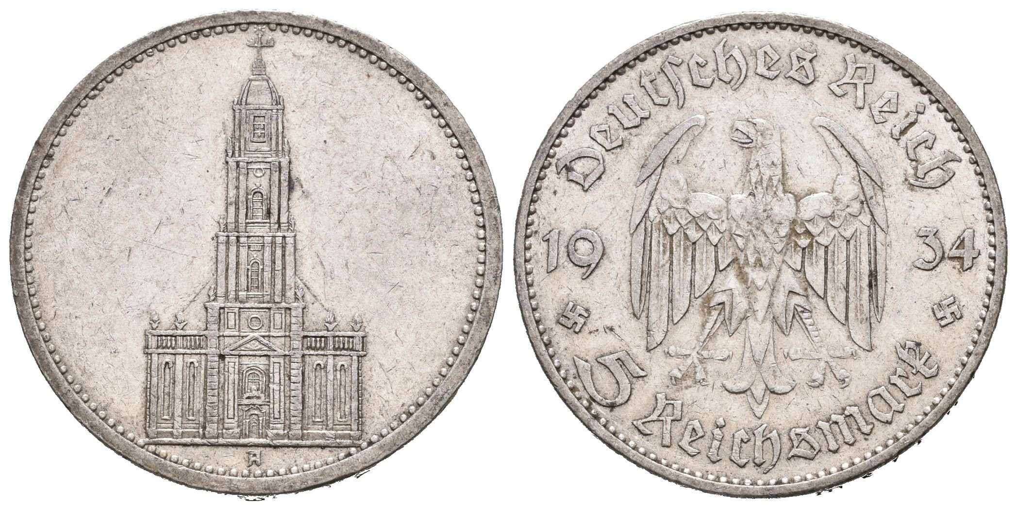III. říše, 5 Marka 1934 A