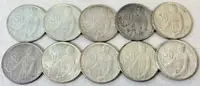 Soubor mincí 50 Koruna 1947 - 3. výročí SNP - fotografie 2
