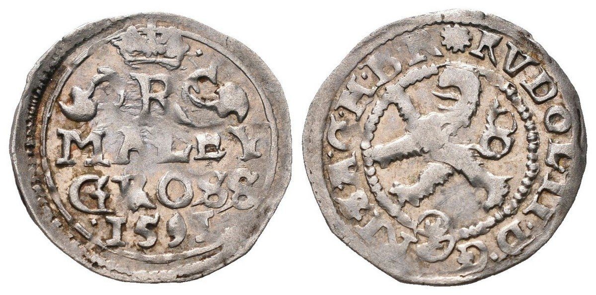 Malý groš 1591, Kutná Hora-Šatný