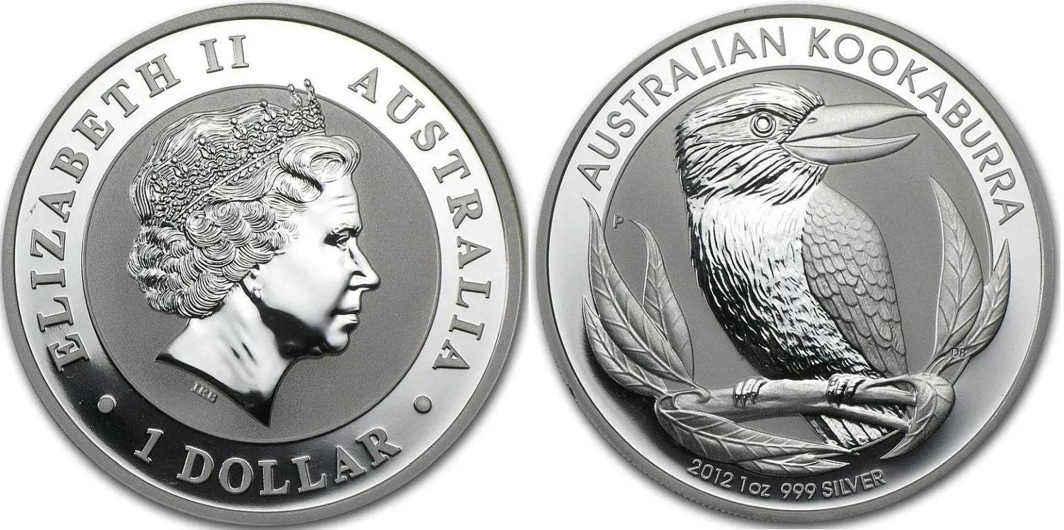 Austrálie, Dollar 2012 - Australian Kookaburra
