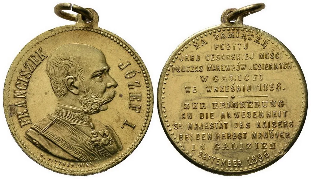 František Josef I., medaile vojenských manévrů — 1