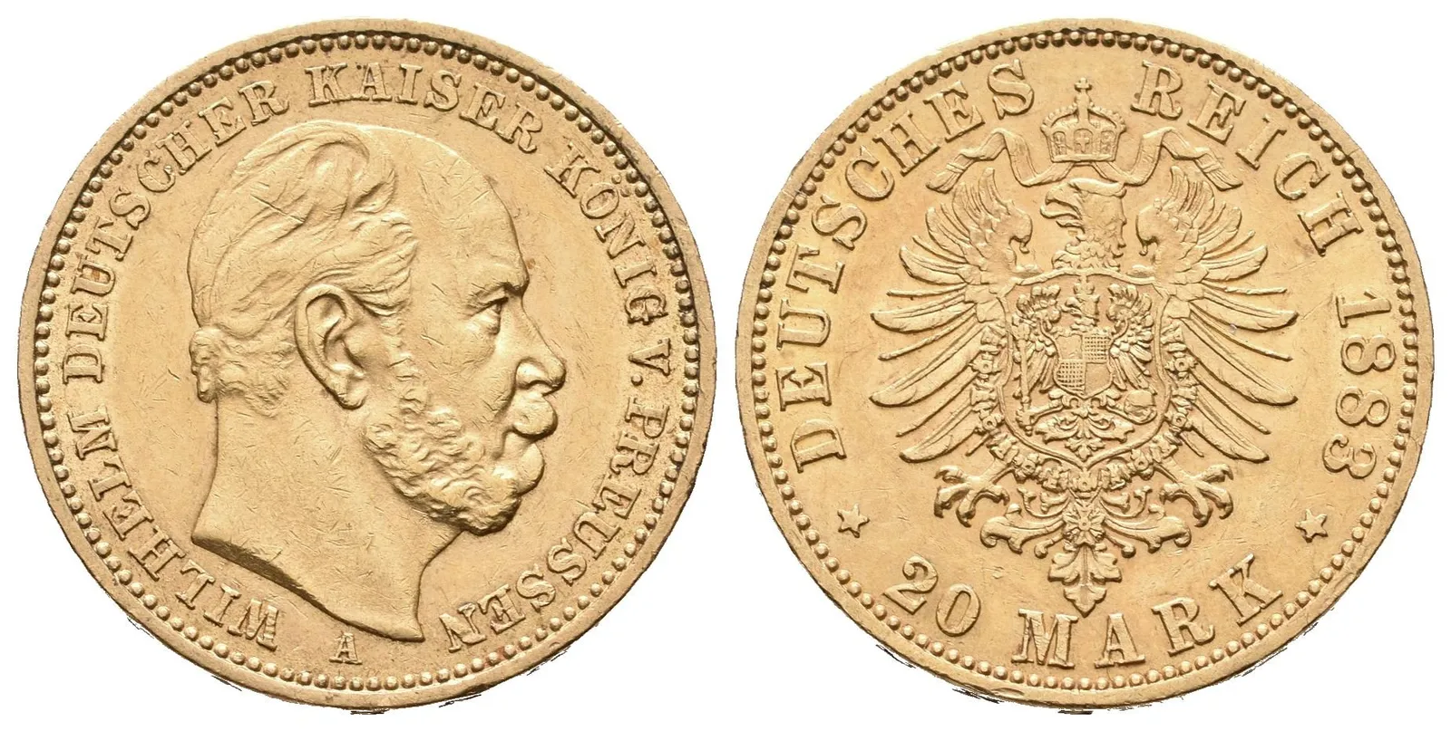 Prusko, 20 Marka 1883 A