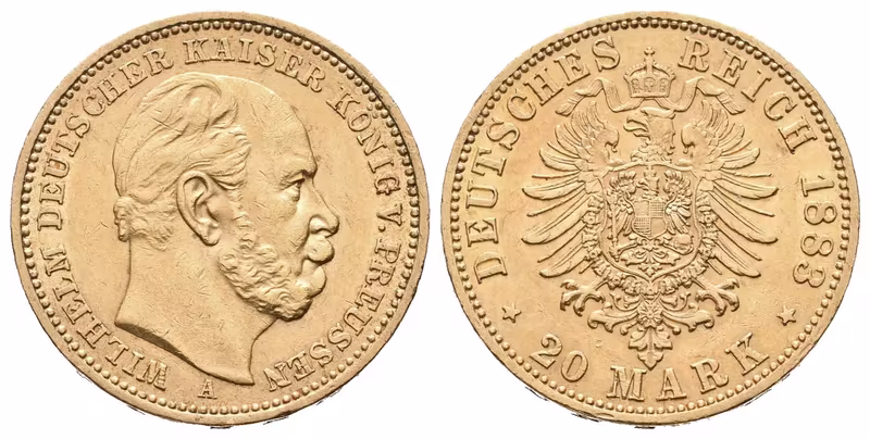 Prusko, 20 Marka 1883 A