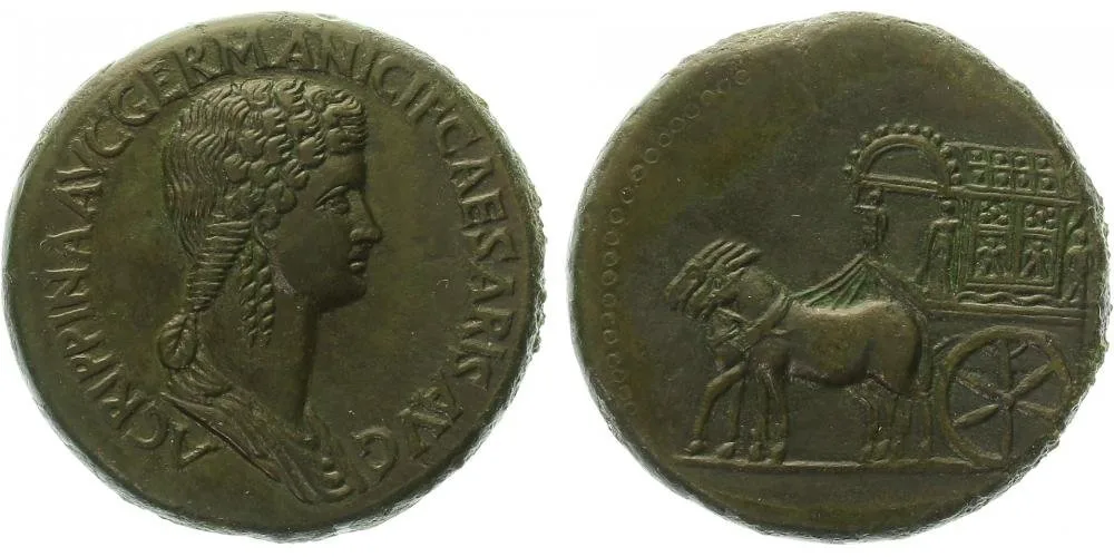 Agrippina junior, manželka Claudia, matka Nera — 1