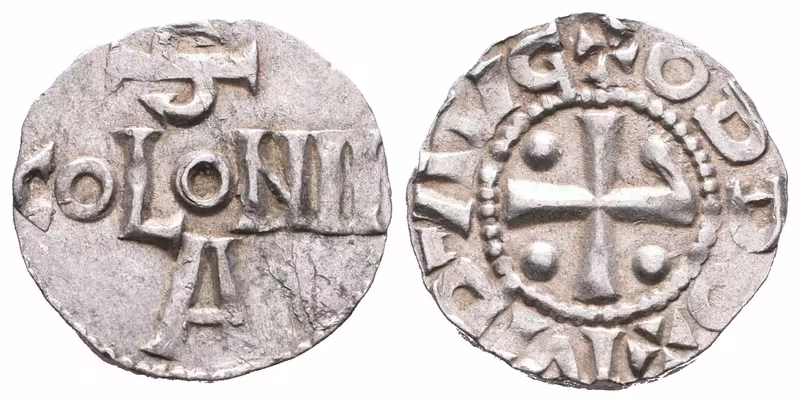 Kolín, Denár b.l. (1000 - 1040)