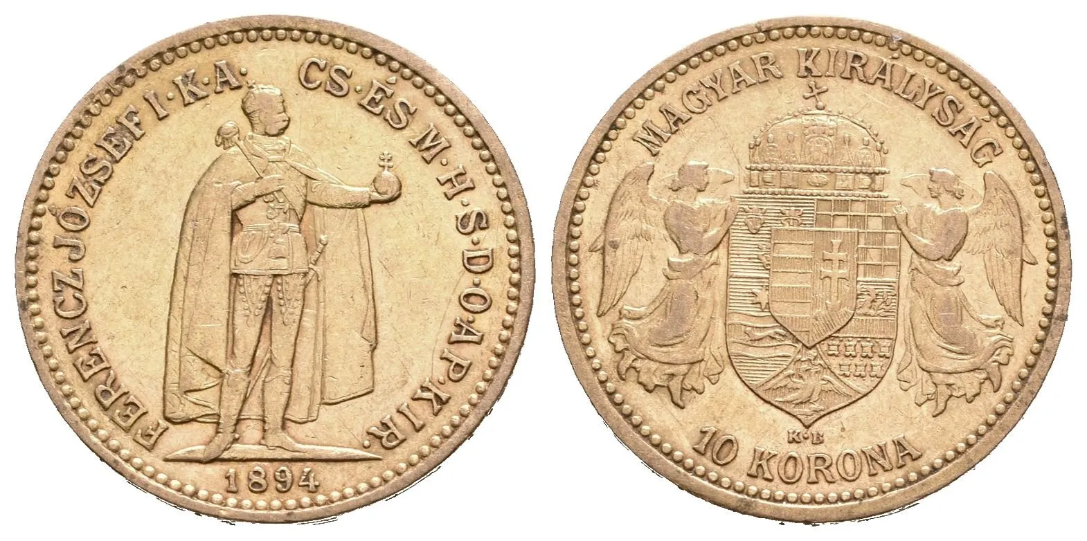 10 Koruna 1894 KB