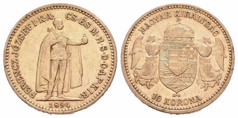 10 Koruna 1894 KB
