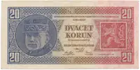 20 Koruna 1926, série Vg, Hej.21c2 - fotografie 2