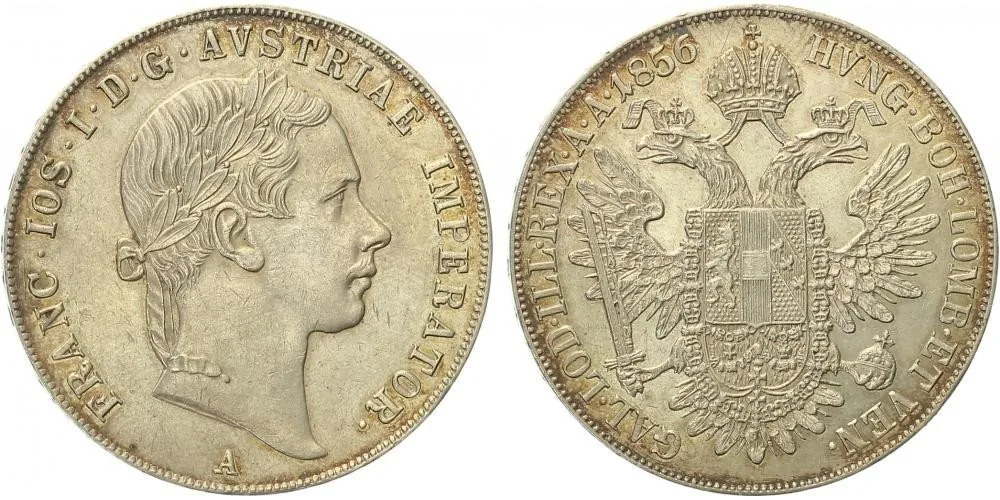 Konvenční měna, 1848 - 1857 — 1