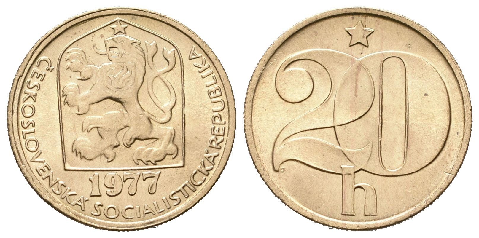 20 Haléř 1977