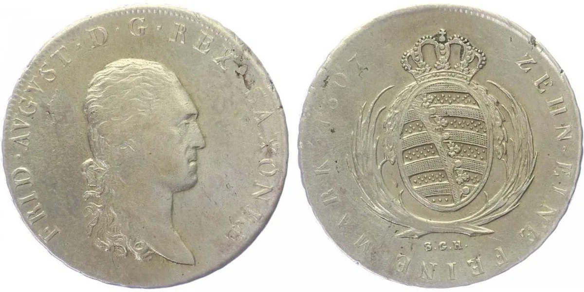 Sasko, Friedrich August III./I., 1763 - 1827 — 1
