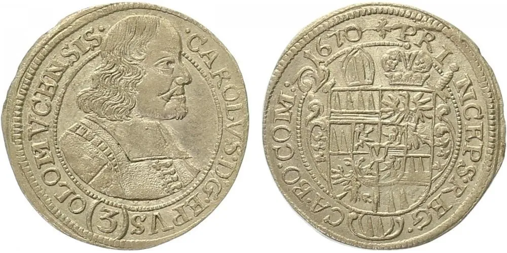 Olomouc - biskupství, Karel II. Liechtenstein, 1664 - 1695 — 1