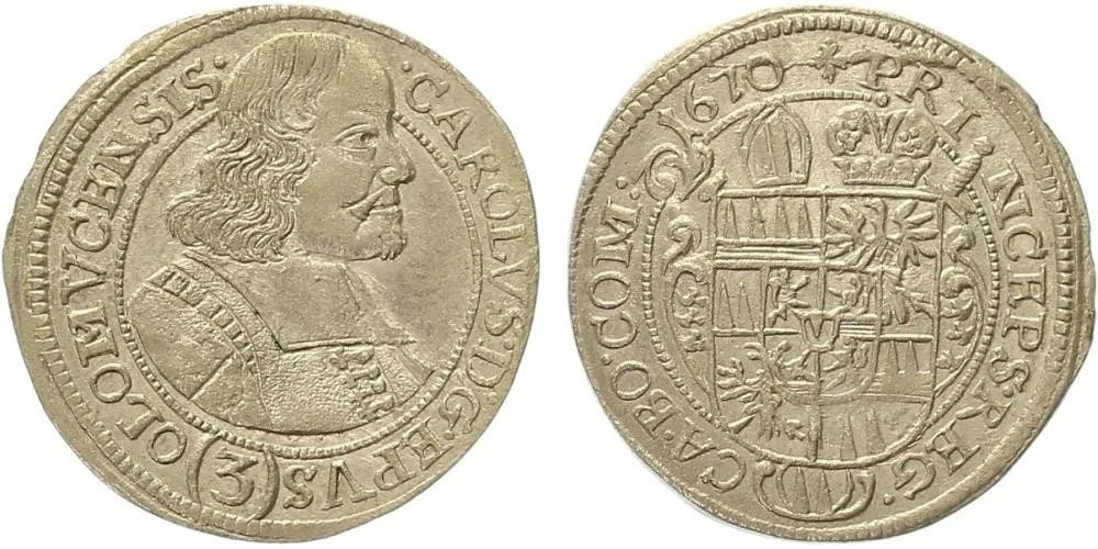 Olomouc - biskupství, Karel II. Liechtenstein, 1664 - 1695 — 1