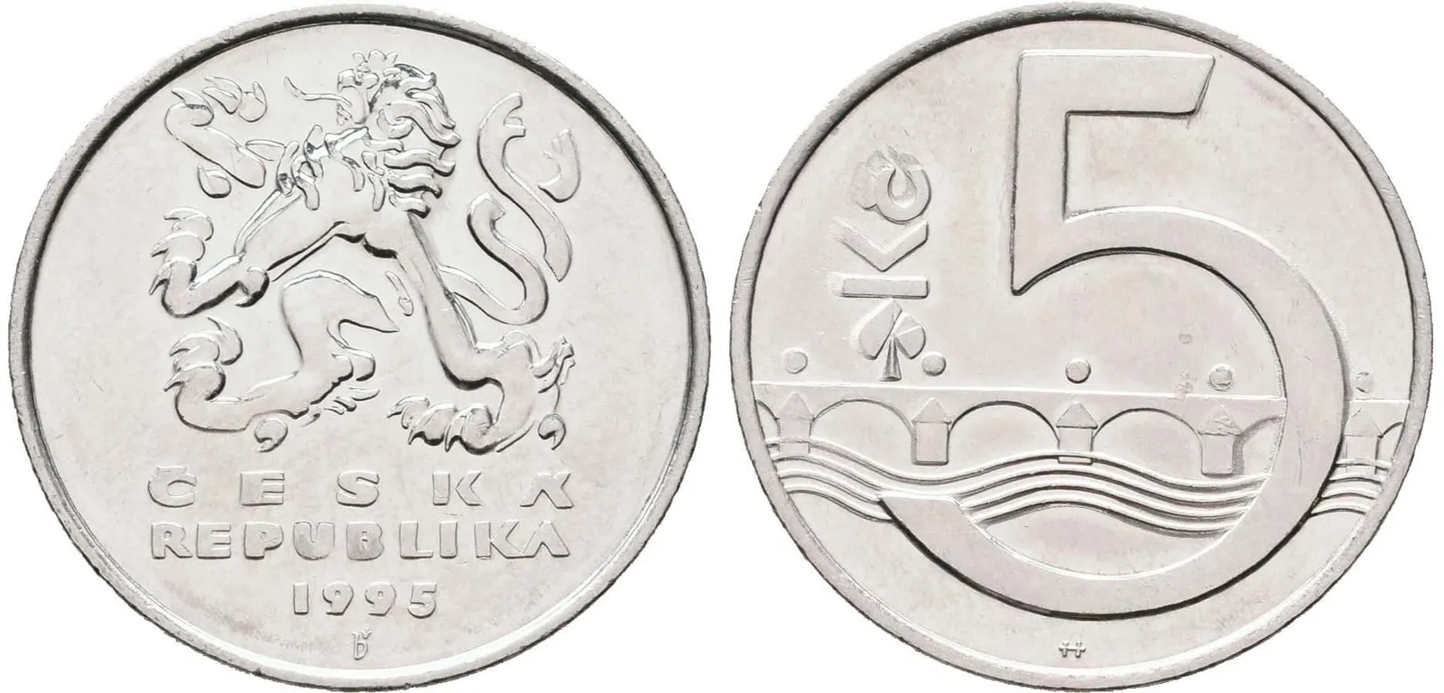 5 Koruna 1995
