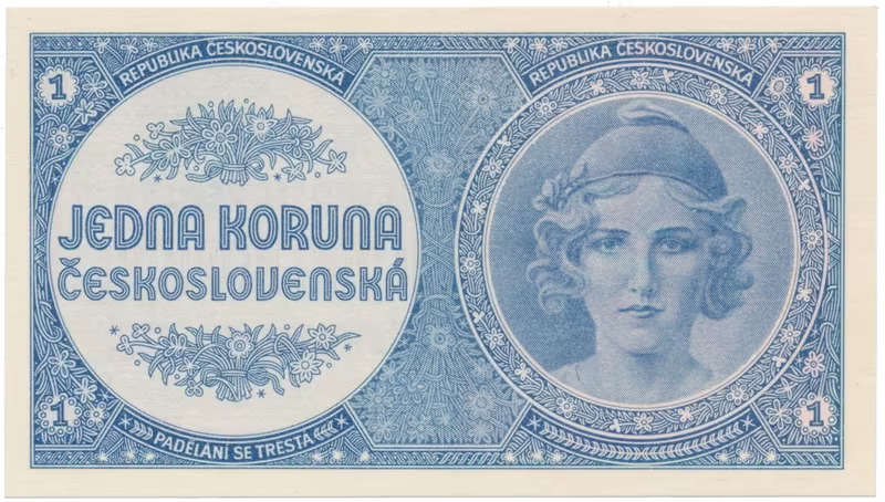 1 Koruna b.d (1945), Hej.N5a