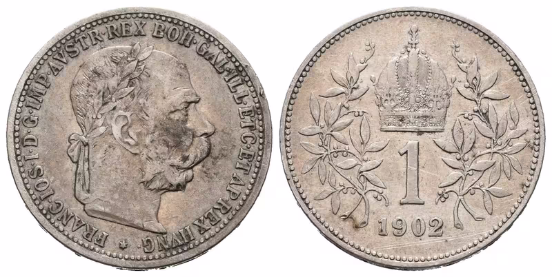 1 Koruna 1902