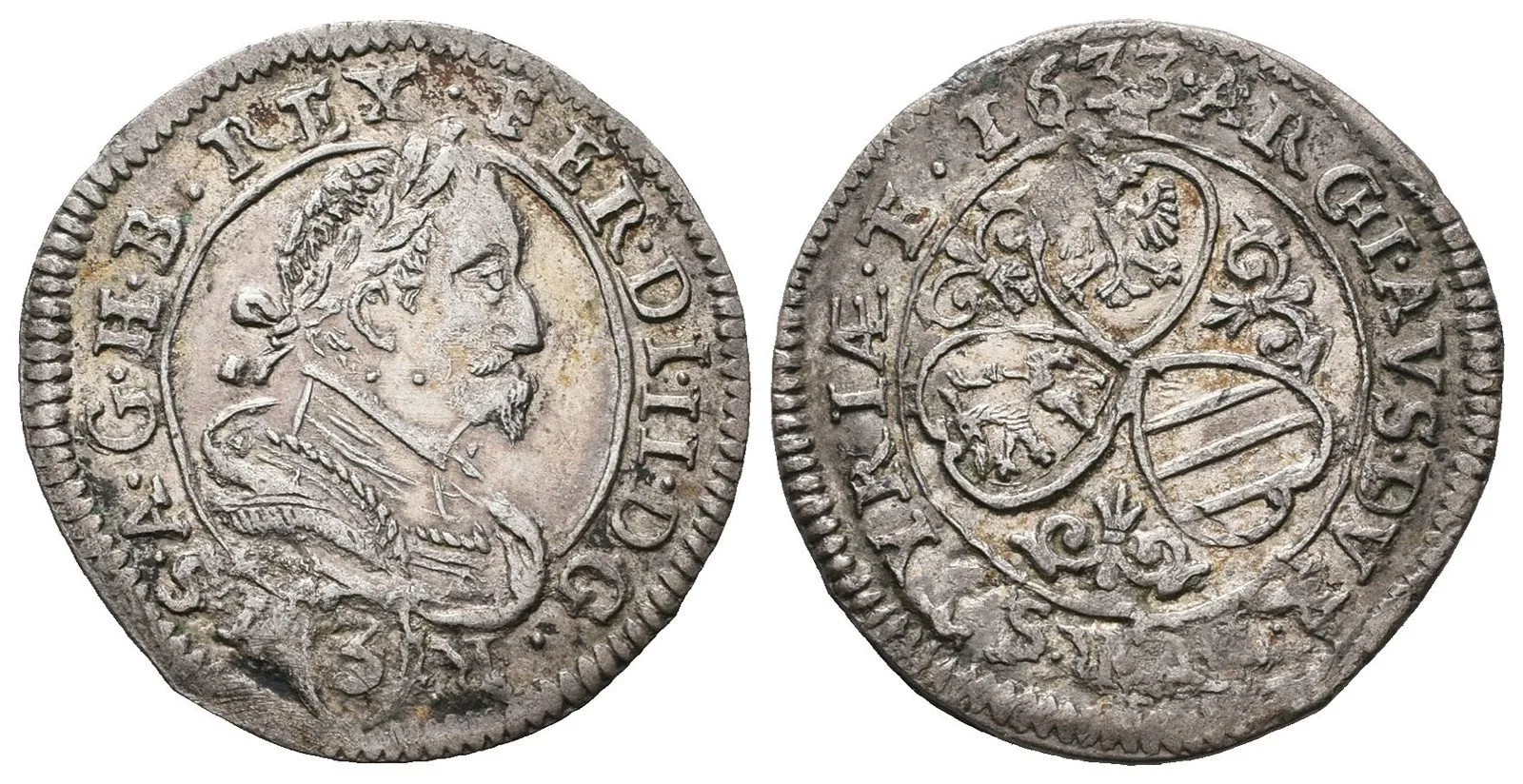 Ferdinand II., 1619 - 1637 (Mince dobrého zrna) — 1