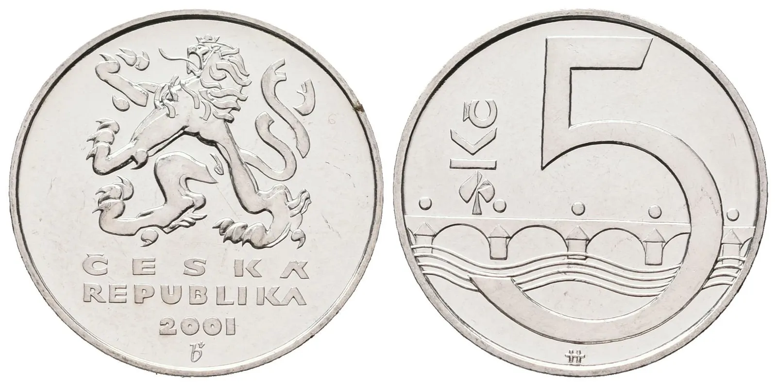 5 Koruna 2001