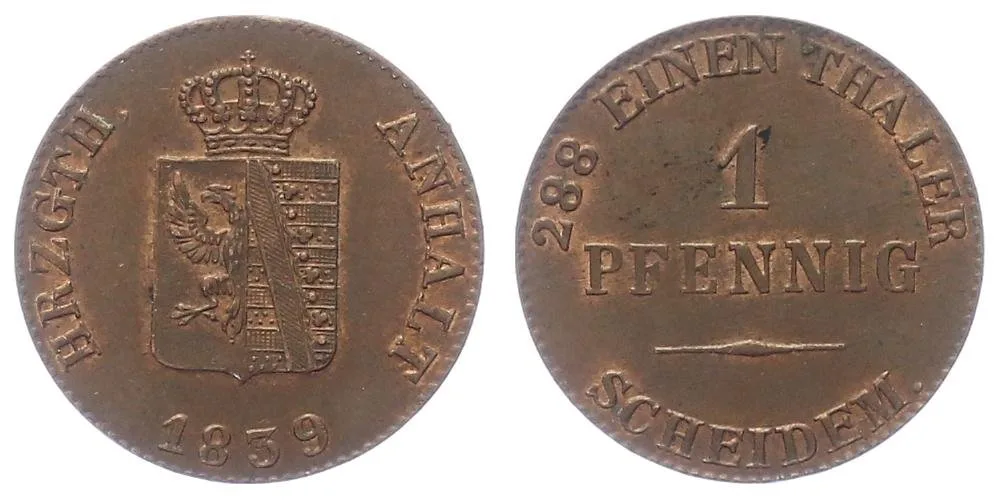 Anhalt - Bernburg, Alexander Carl, 1834 - 1863 — 1