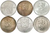 Soubor mincí 100 Kčs - 1980 - Československá spartakiáda, 1981 - Španiel, — 2