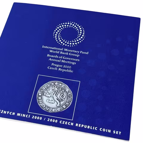 Sada oběžných mincí 2000 - MMF, žeton_10 ks