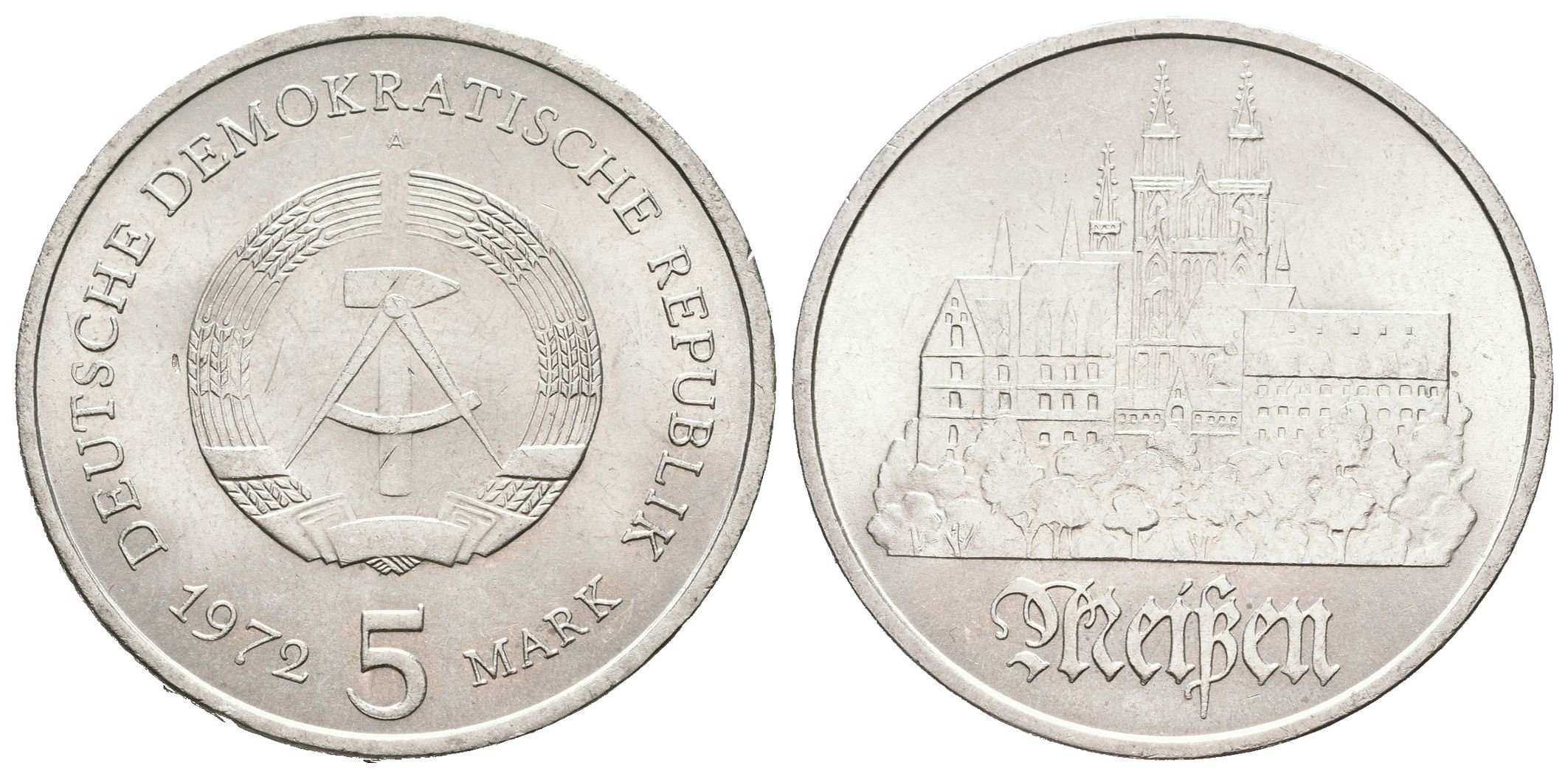 DDR, 5 Marka 1972 - Míšeň
