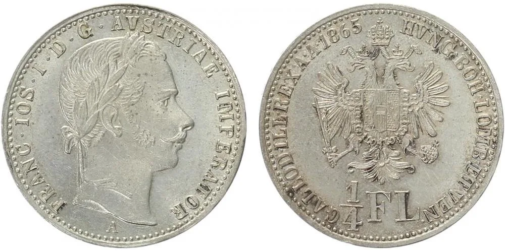 Rakouská a spolková měna, 1857 - 1892 — 1