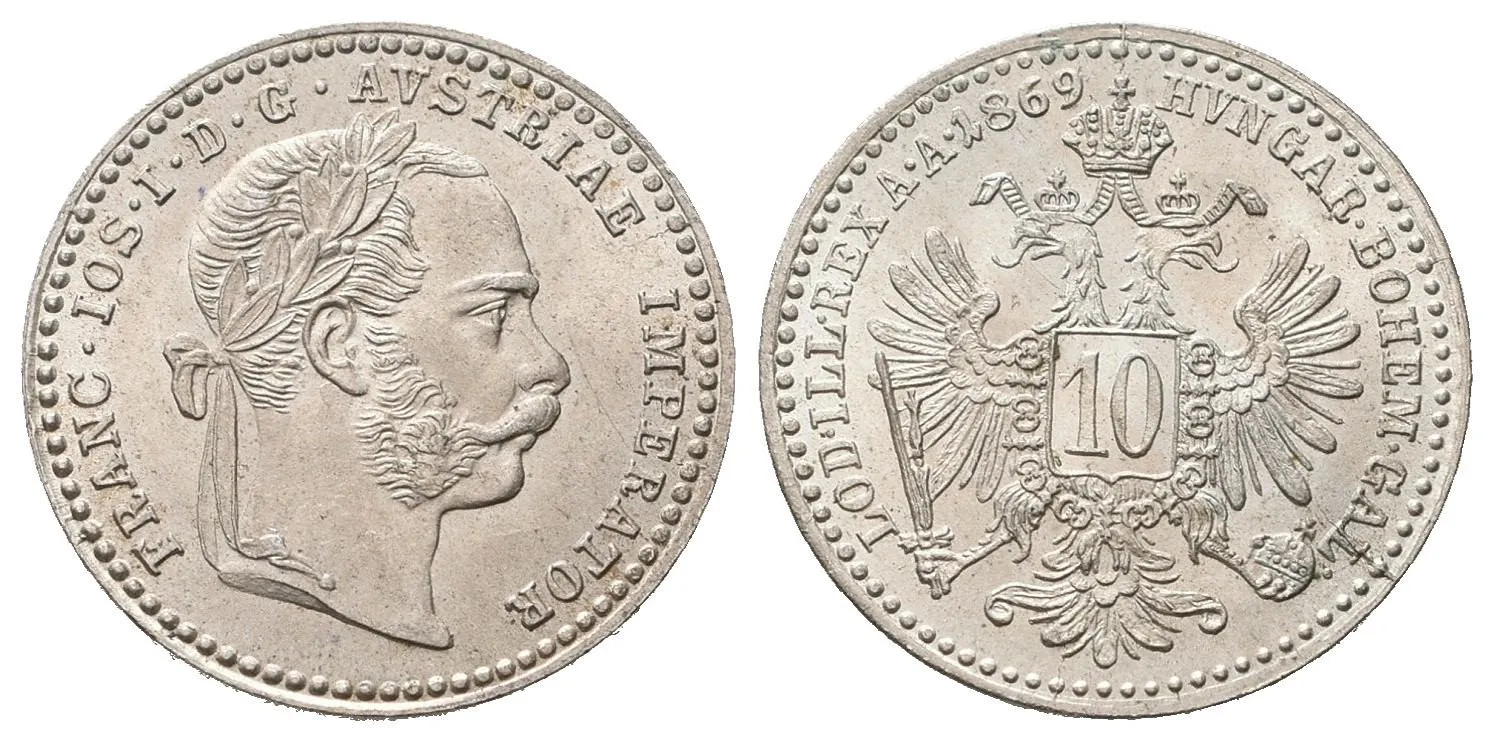Rakouská a spolková měna, 1857 - 1892 — 1