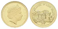 5 dolarů - 2006 - Au 1,25 g - 0,585 - Atlantida