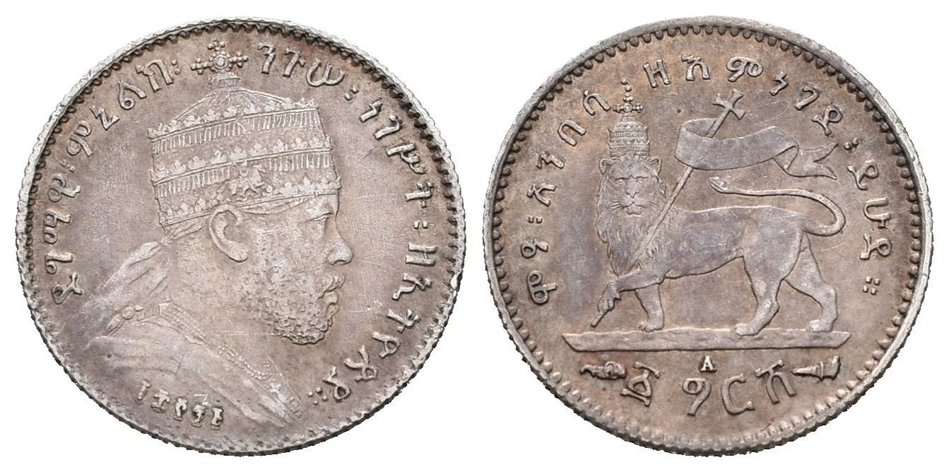 Etiopie, Menelik II., 1889 - 1913 — 1