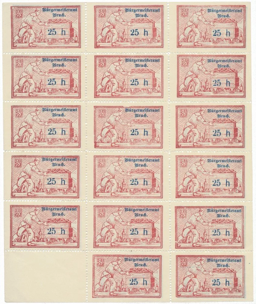 Nouzovky české od roku 1914 — 1