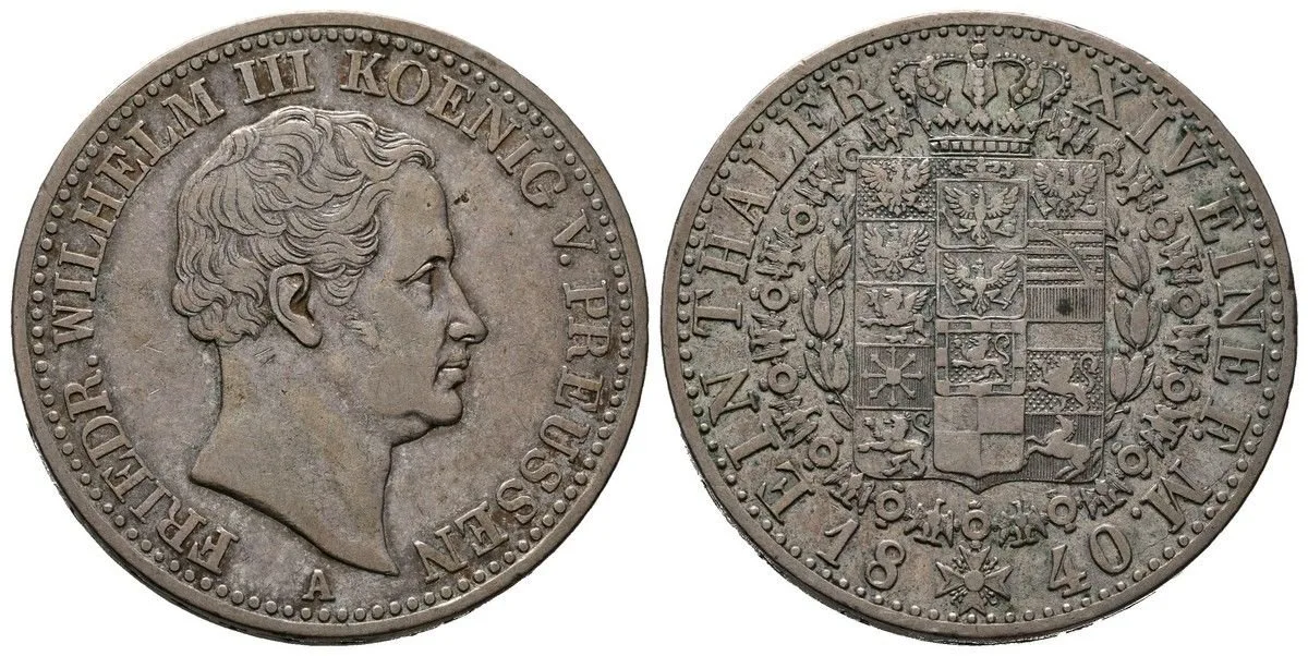 Prusko, Friedrich Wilhelm III., 1797 - 1840 — 1
