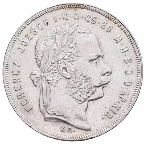 Zlatník 1877 KB, zbytky lesku, patina, rysky