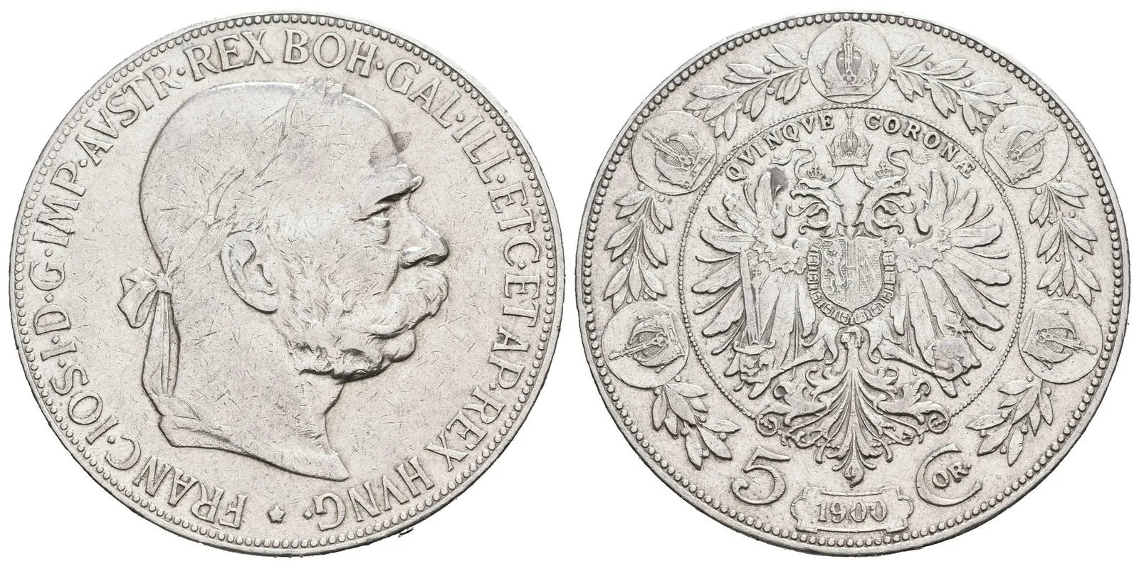 5 Koruna 1900