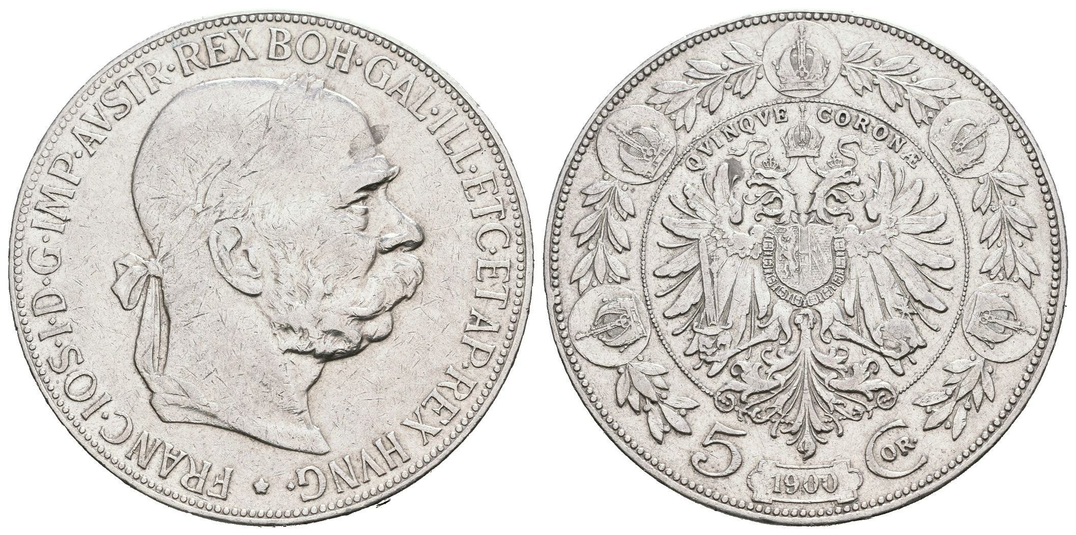 5 Koruna 1900