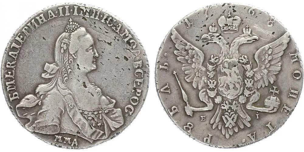 Rusko, Kateřina II., 1762 - 1796 — 1