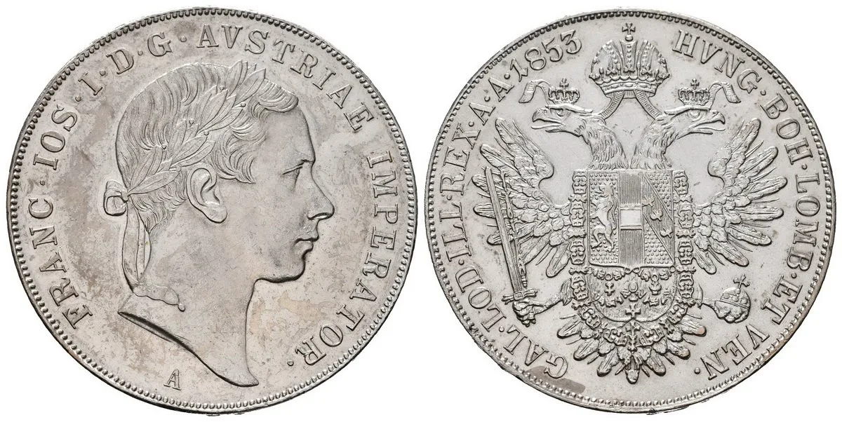 Konvenční měna, 1848 - 1857 — 1