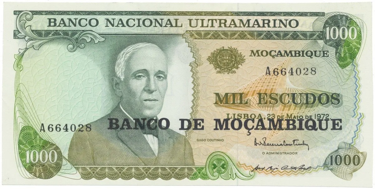 Mosambik, 1000 Escudos (1976), P.119