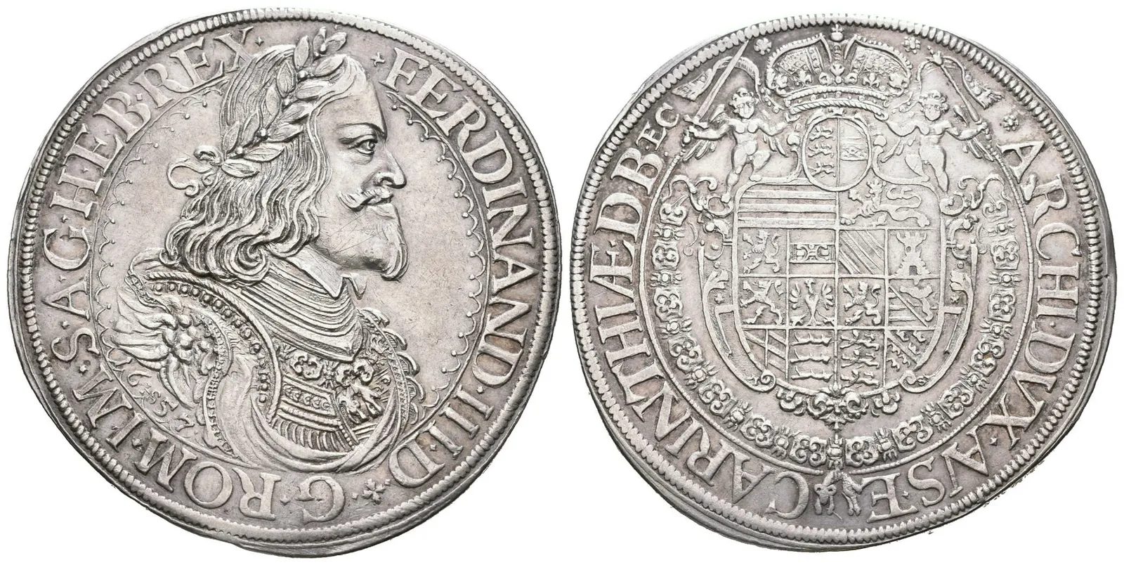 Tolar 1657, St. Veit, Dav.3194, KM.1627, velmi pěkná zachovalost, — 1