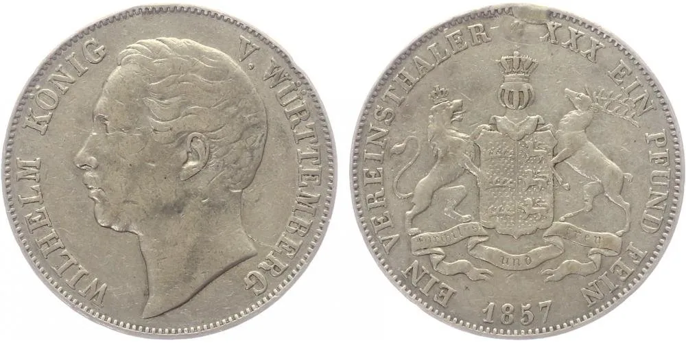Württemberg, Wilhelm I., 1816 - 1864 — 1
