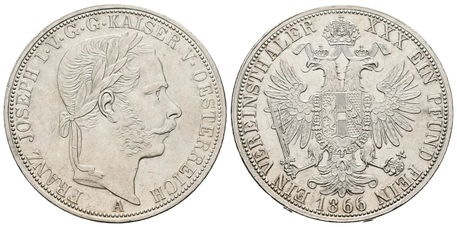 Tolar spolkový 1866 A