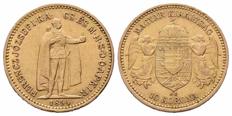 10 Koruna 1894 KB