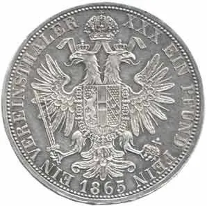 Rakouská a spolková měna, 1857 - 1892 — 1