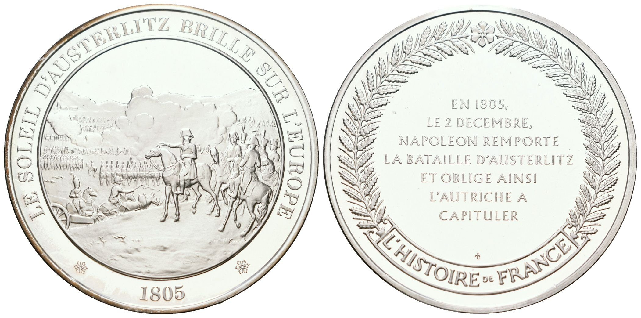 Francie - AR Medaile b.l. - Austerlitz