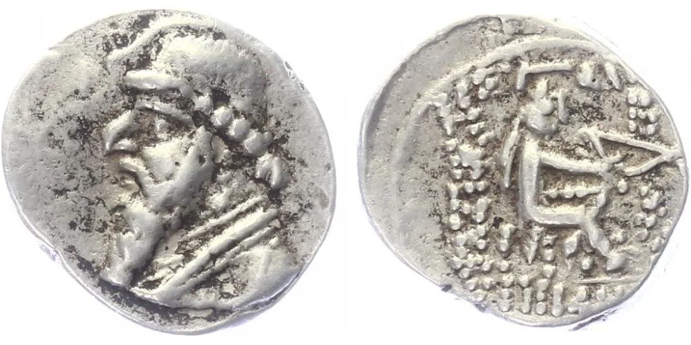 Parthové, Mithradates II., 123 - 88 př. Kr. — 1