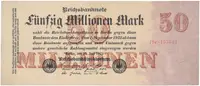 Německo, 50 Millionen Mark 1923, Ro.97b