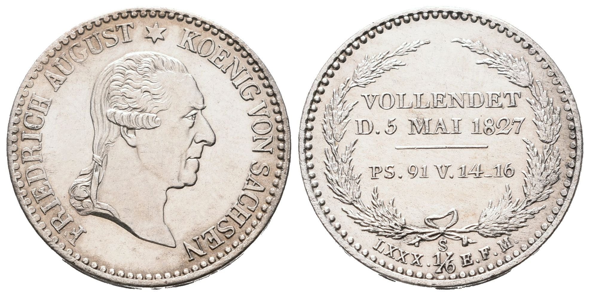 Sasko, 1/6 Tolaru 1827 - Úmrtní
