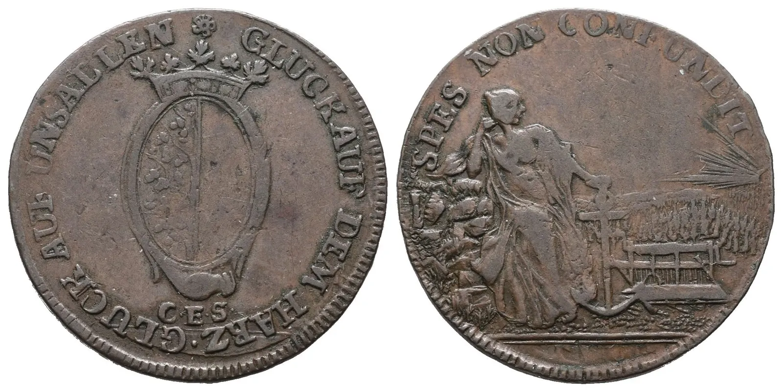 Harz, Početní peníz b.l. - C. E. Siedenstüker