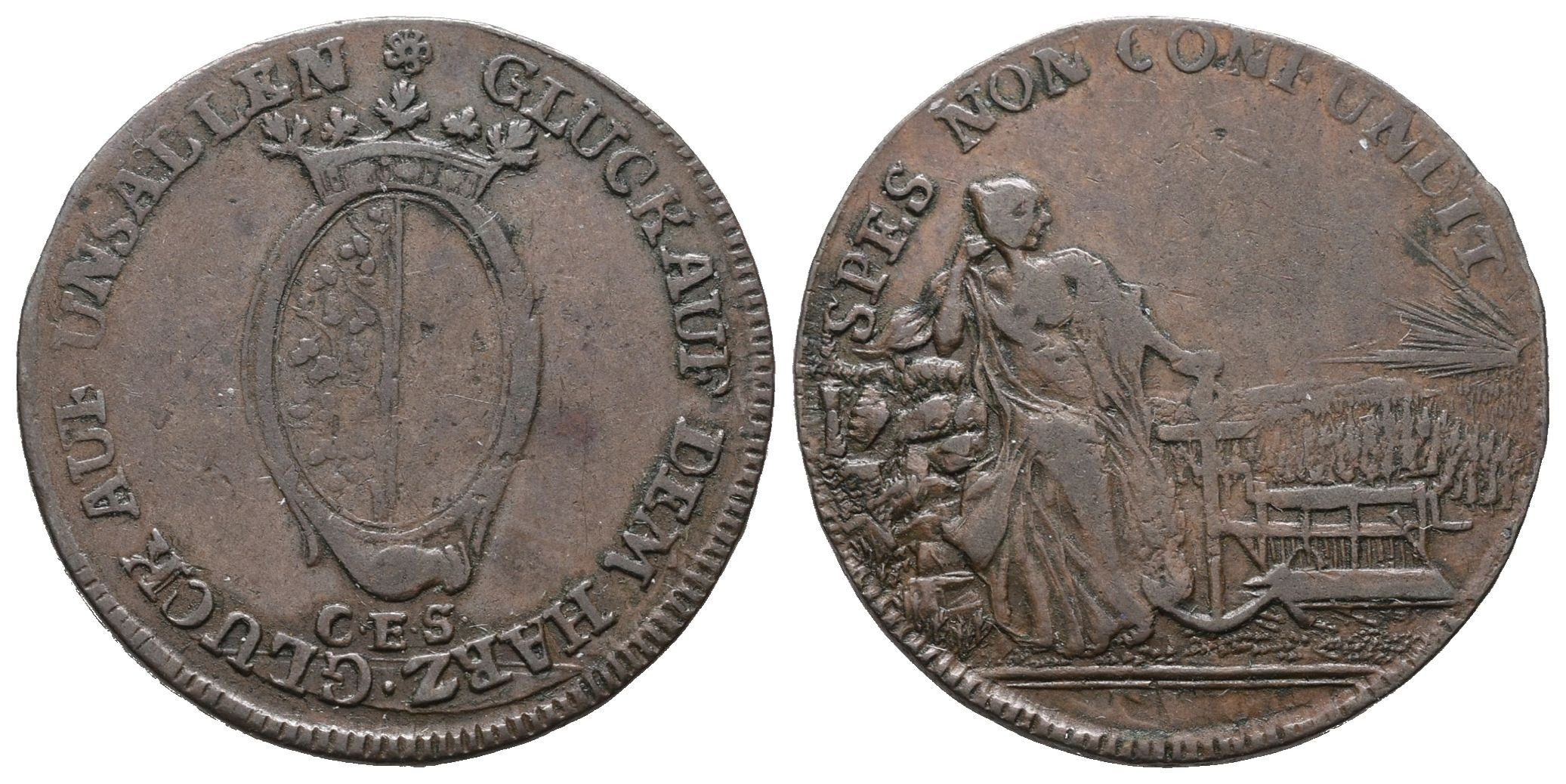 Harz, Početní peníz b.l. - C. E. Siedenstüker